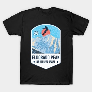 Ski Eldorado Peak North Cascades National Park T-Shirt